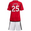 Original Trikotsatz Manchester United Sancho 25 Heimtrikot 2023-24 Für Kinder